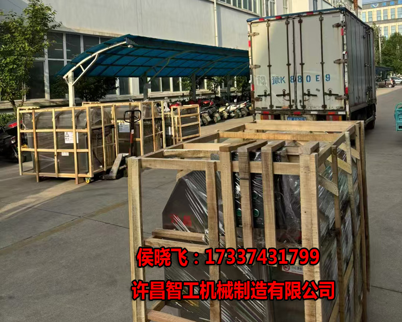 4.23日，合肥展會客戶訂購的機器陸續(xù)發(fā)貨
